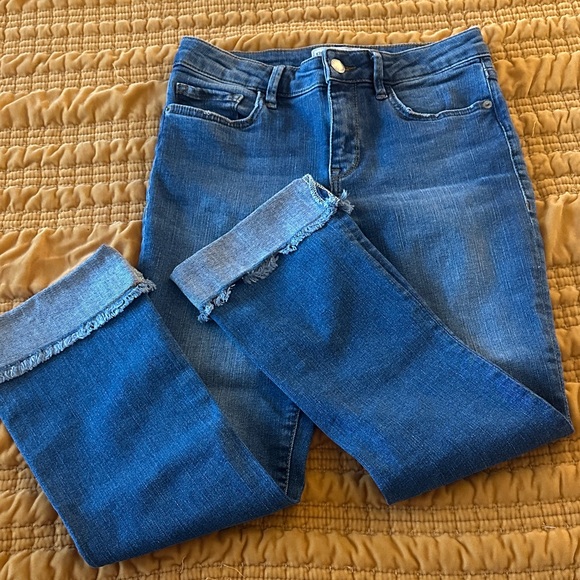 free people movement Denim - FP Movement by Free People Cropped Jeans in Indigo